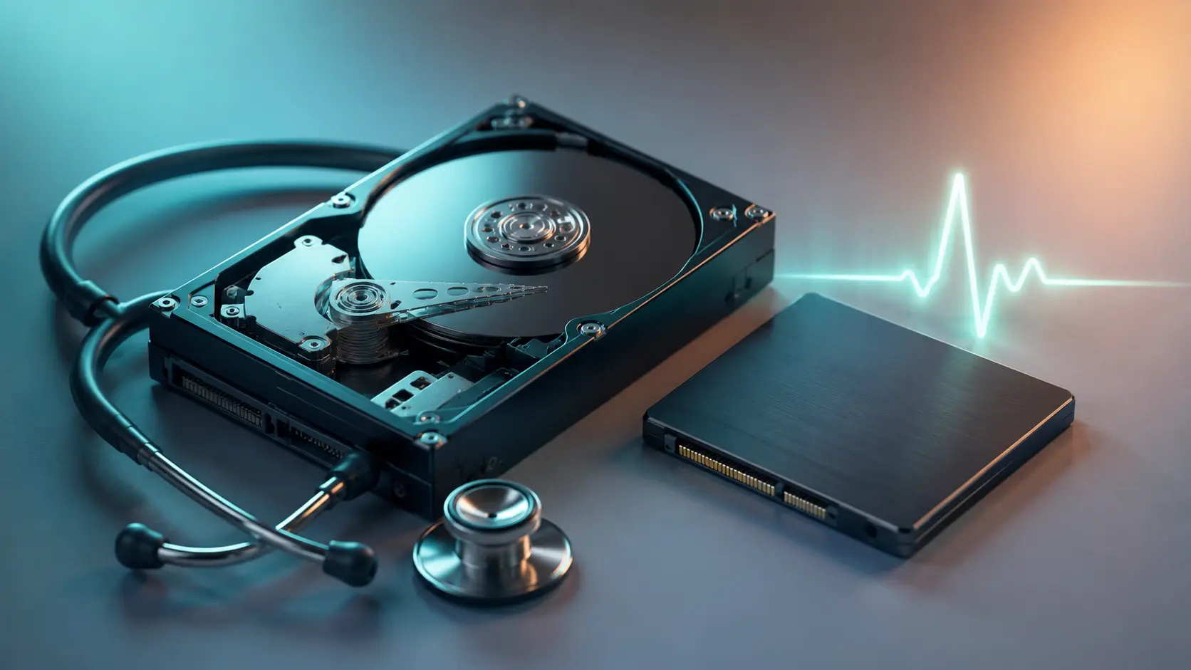 تست سلامت هارد و SSD
